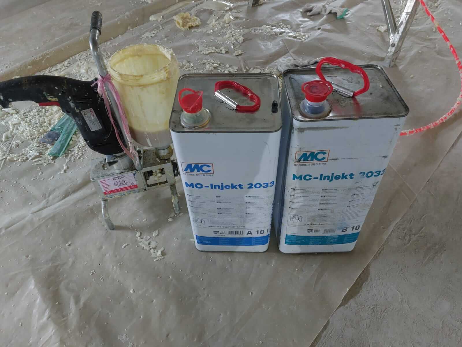 PU Grouting and Injection - Waterproofing Services Singapore